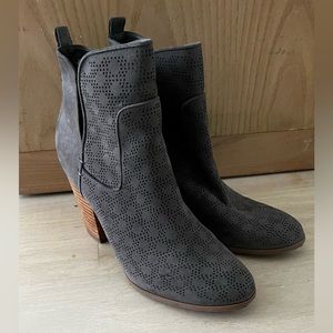 Grey booties